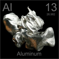 необработанный алюминий